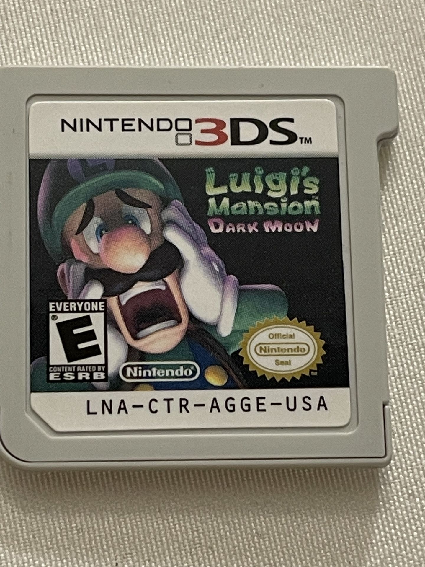 NINTENDO 3DS LUIGI'S MANSION DARK MOON CARTRIDGE ONLY