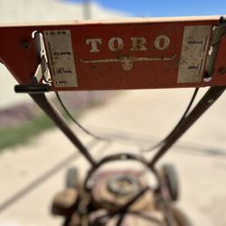 Vintage TORO mower