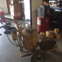 Portable,gas engine,air compressor