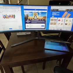 Curved Monitor 59” Samsung 