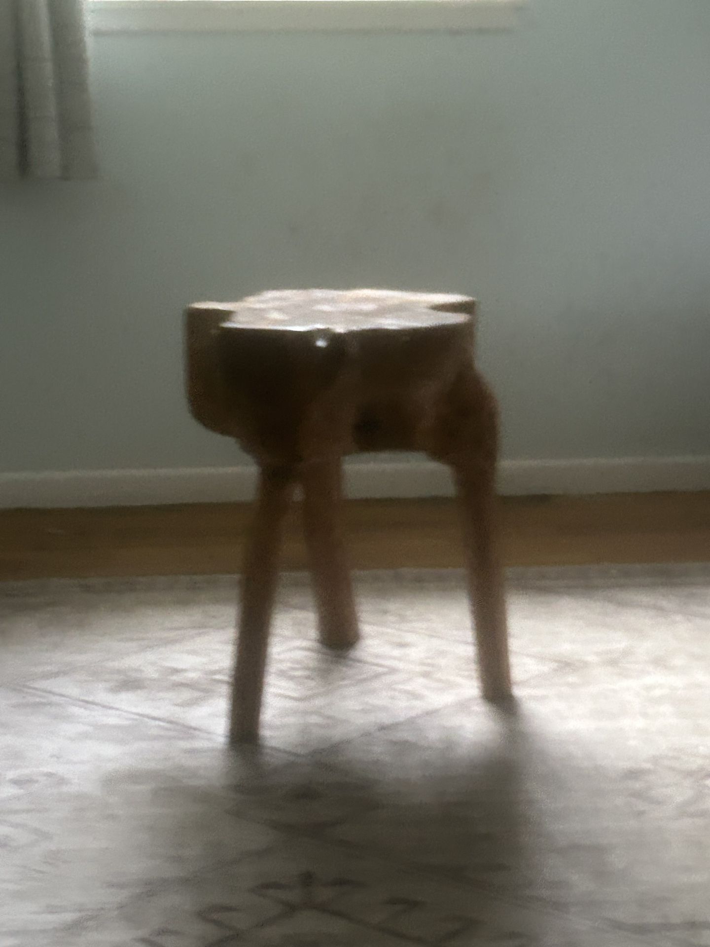 Stool Made From Wood 