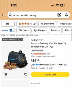 Amazon ride on toy