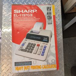 Sharp El-1179g Calculator 