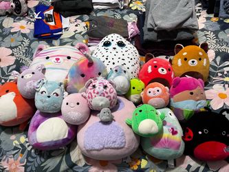 Squishmallows and Tjs