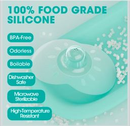 NEW in box Nipple Shield 20mm Medium, Contact Nipple Shield for Breastfeeding with Difficulty Sucking or Flat or Inverted Nipples, 1 Pair with Carryin