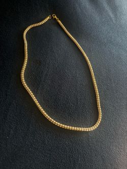 Moon ice chain with pendant