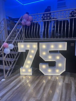 Light Up numbers