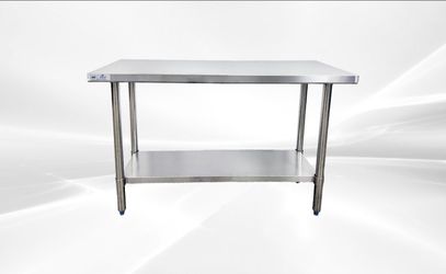 48W x 18D x 34HAll Stainless Steel Table NSF HN-WT1848-SB