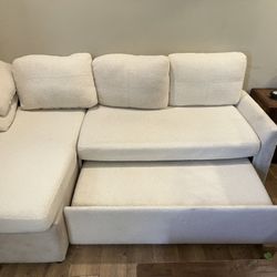 Small White Couch