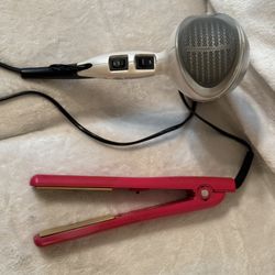 Blow Dryer and Flat Iron