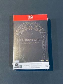 Resident Evil Generation Pack Nintendo Switch 2 Sealed