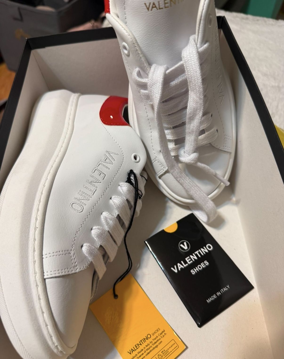 Valentino Sneakers โ Like New | Worn Once | Authentic with Box & Tags
