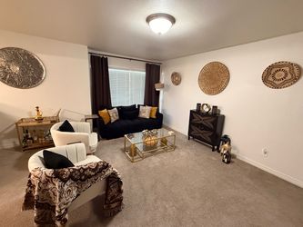 Modern Living Room Furniture Set | Sofa, Accent Chairs, Coffee Table & More