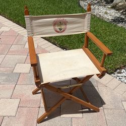 Folding Wood Directors Chair