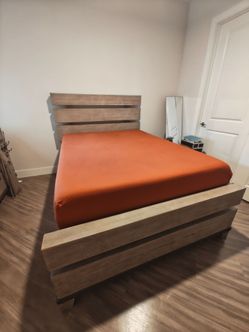 Queen Bed and dresser