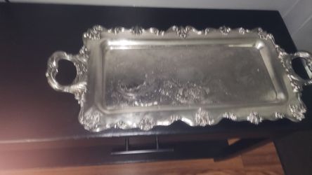 Tea Set Silver On Cooper