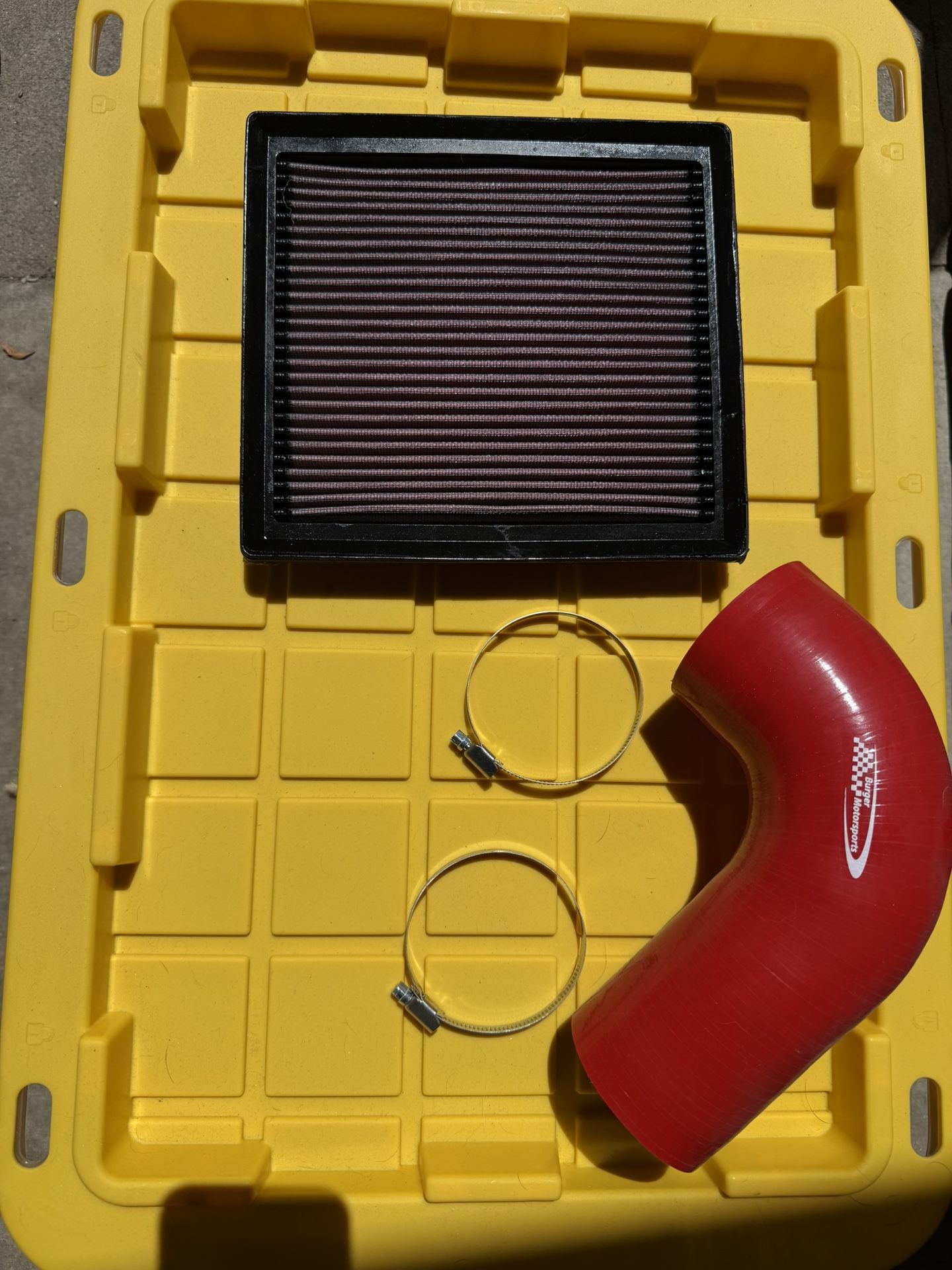 24 Toyota Tacoma Aftermarket K&N Filter And Elbow