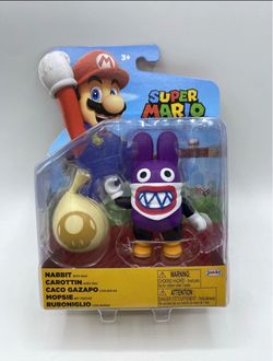 Jakks Pacific Super Mario Nabbit With Bag New