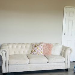 2 Sofa 1 Love Set With Two Side Table 
