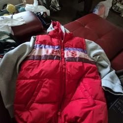 Levi’s Puffer Vest w/ Hoodie – Youth XL