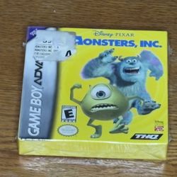 Monsters Inc. GBA SEALED