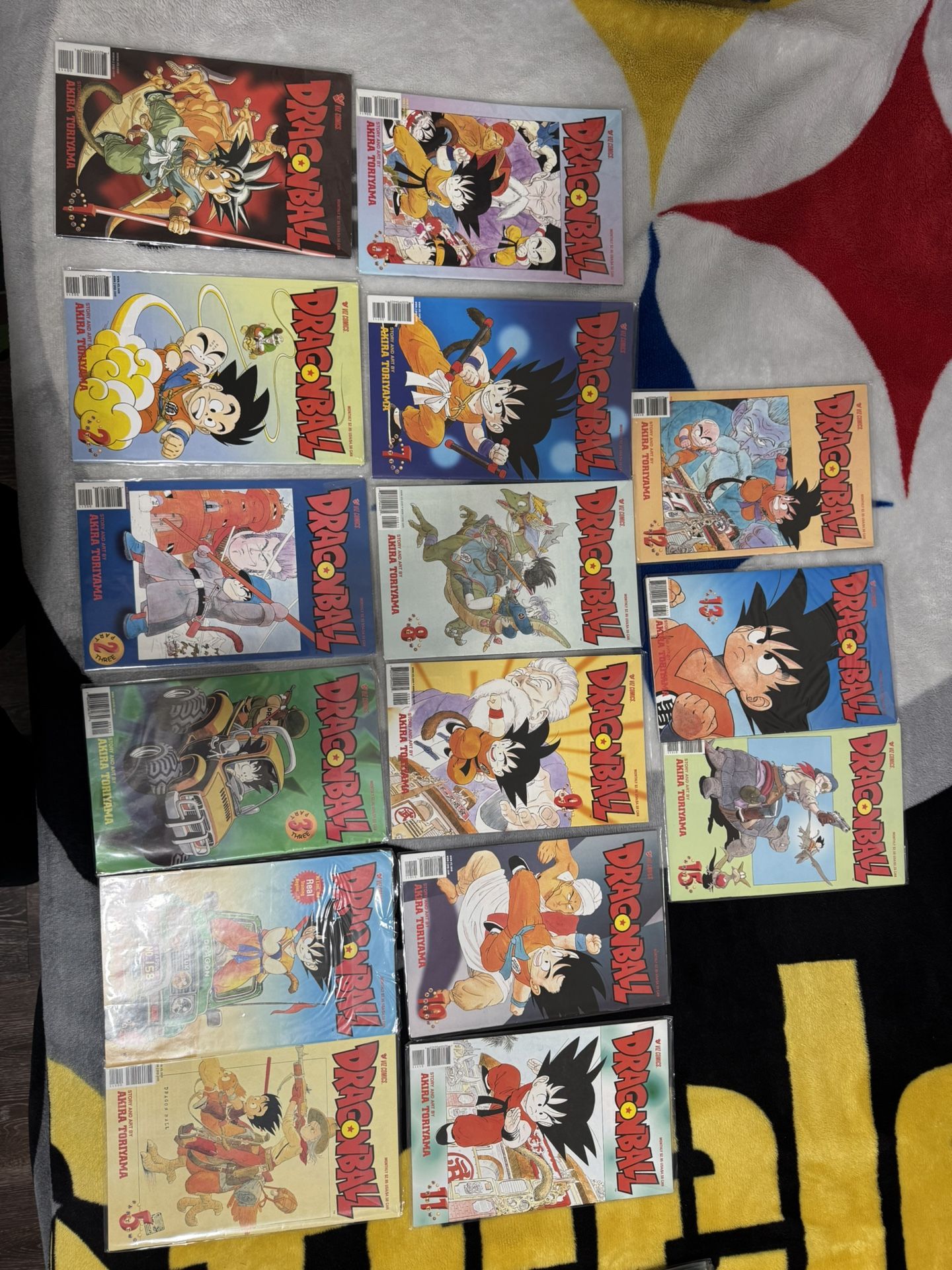 Vintage Dragon Ball Z Comic Books