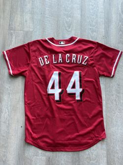 Elly De La Cruz (sz Below) Red Cincinnati Reds Classic Baseball Jersey 