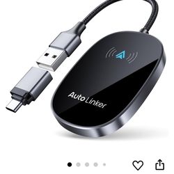 Android Auto Wireless Adapter for Cars with Built-in Wired Android Auto Easy Setup Support NFC Pair Fast Seamless Connection Stable Plug and Play Wire