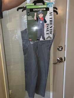 toddler engineer Halloween costume