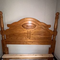 Queen/Full Bed Frame Dresser Set 