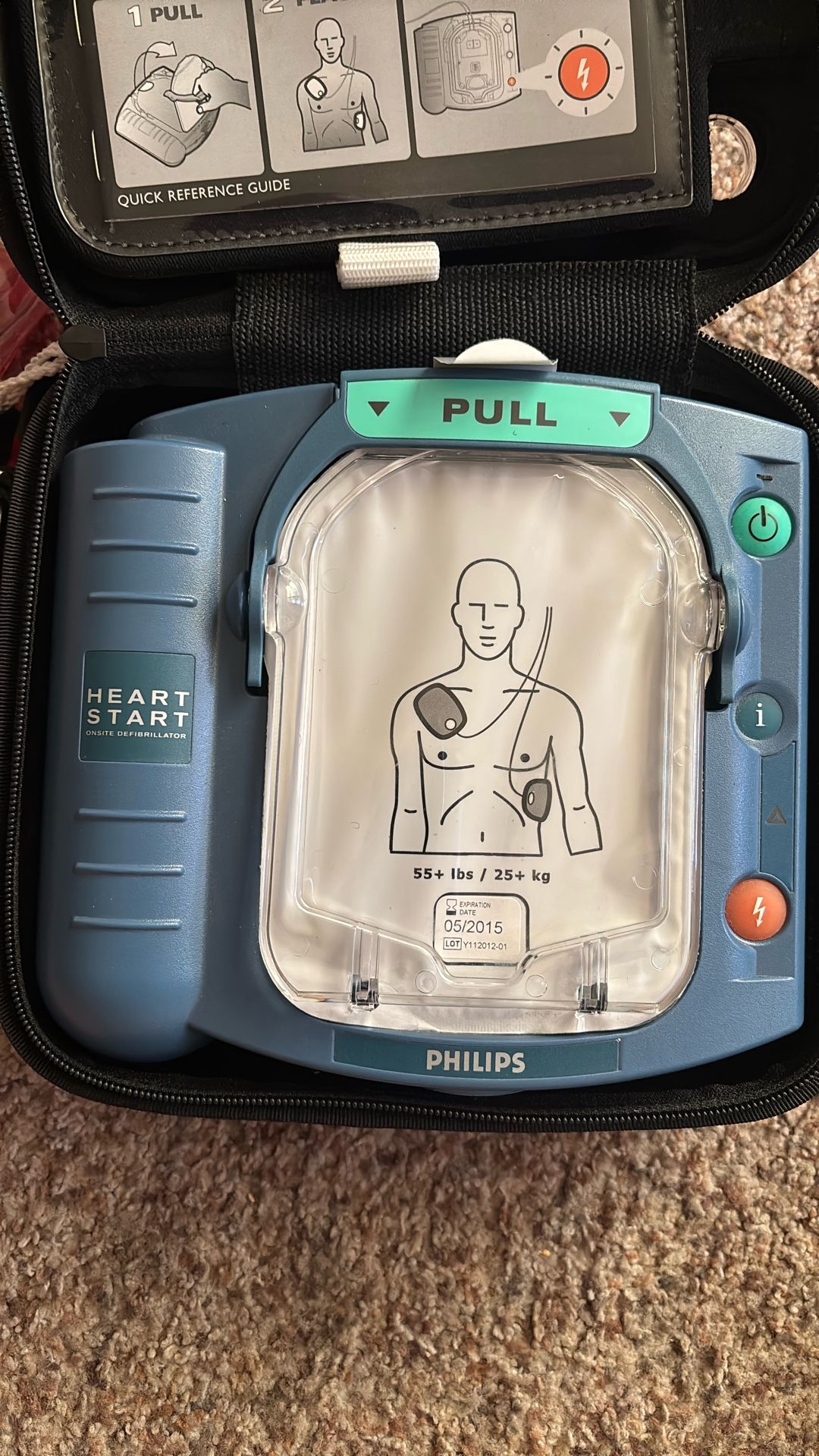HEART START DEFIBRILLATOR