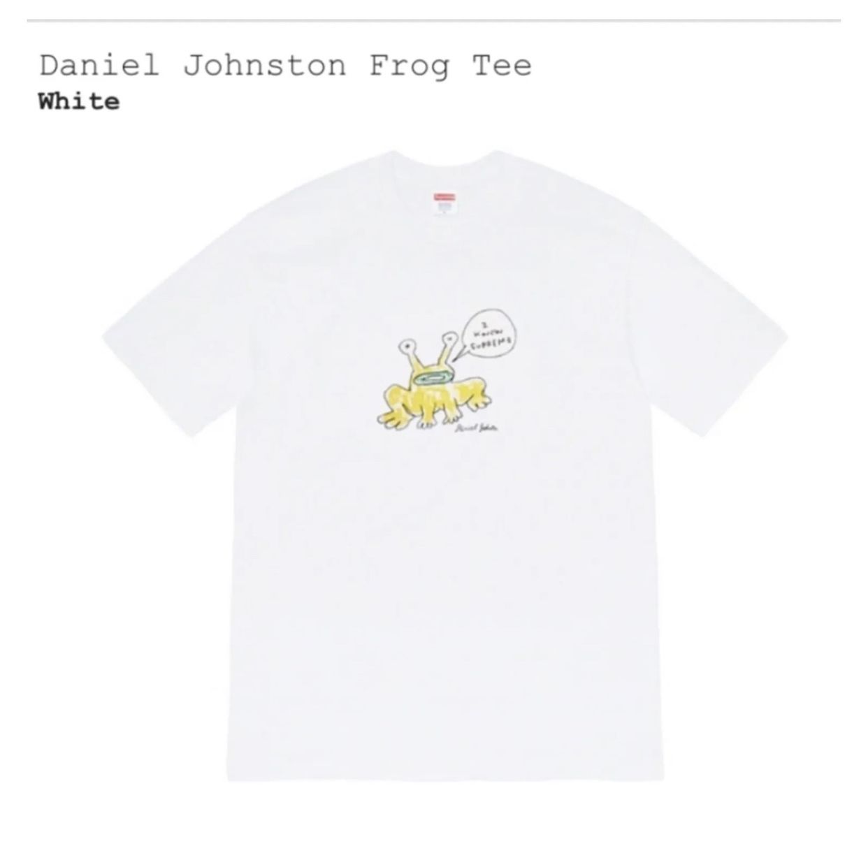 Deadstock Supreme Daniel Johnson Tee