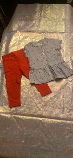 Set for girl Carter’s size 24 m 