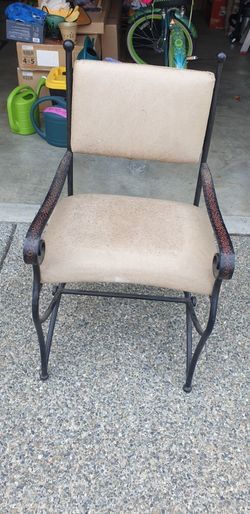 Beautiful Wrought Iron Chair - FREE