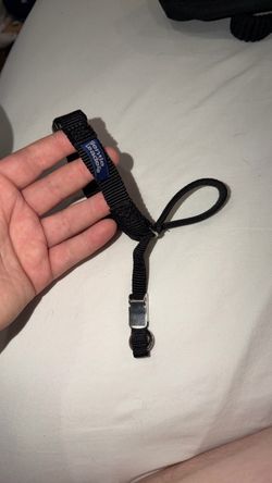 Extra small black gentle leader dog face collar