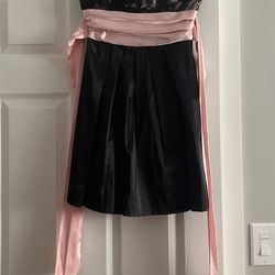 Dress Black And Pink Size 3 
