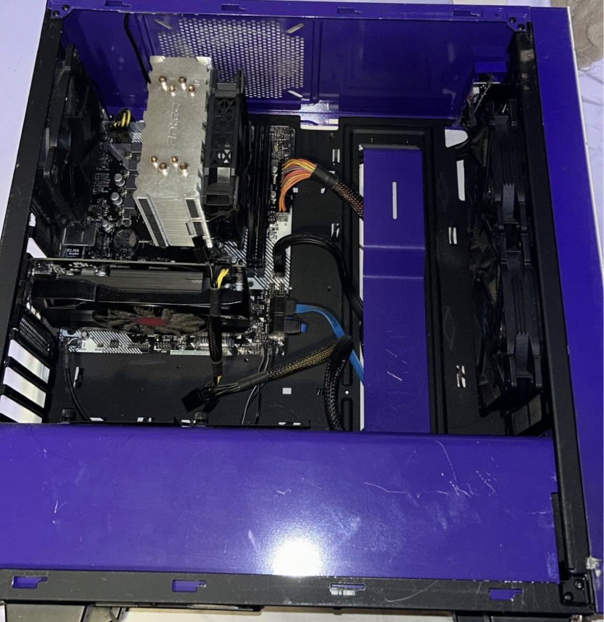 🖥️ Ryzen 7 Gaming PC Setup w/ Monitor & Keyboard