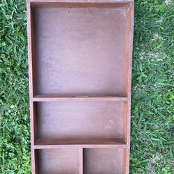 Brown Shelf