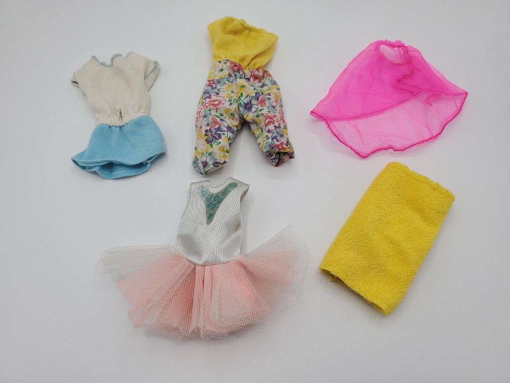 Vintage Barbie doll clothes and accessories