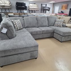 Double Chaise Lounge Sectional 👌 IN STOCK