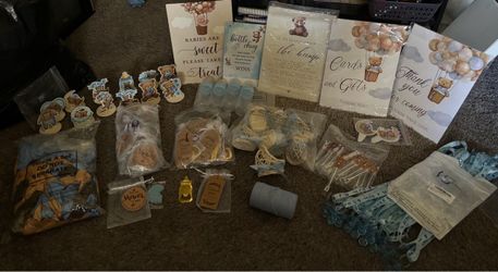 Teddy Bear Baby Shower Decoration Bundle
