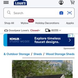 Selling 12x8 Coronado Shed