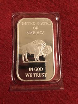 1 Oz Silver Bars