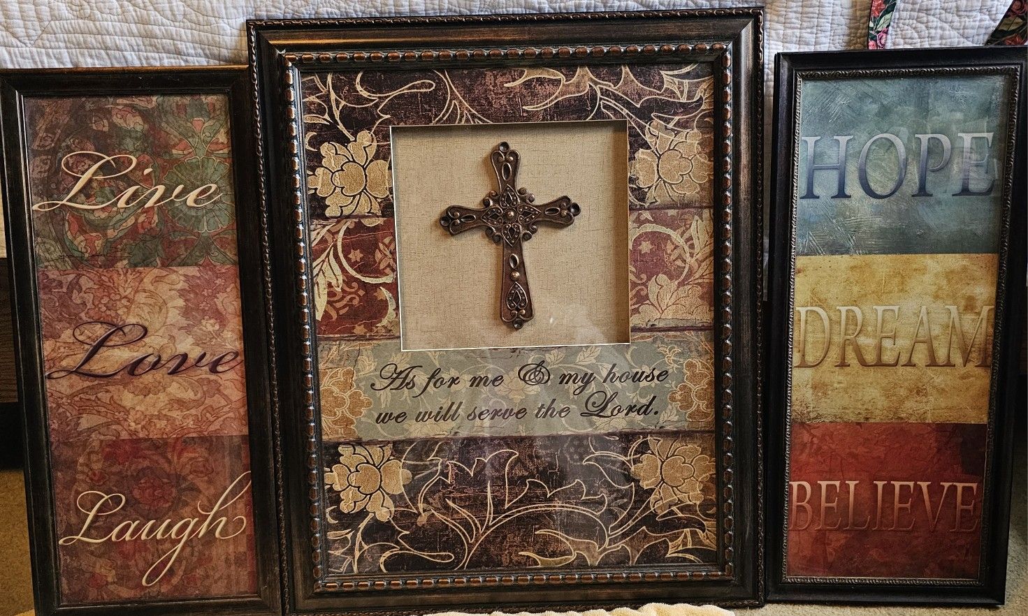 Three Picture Frames