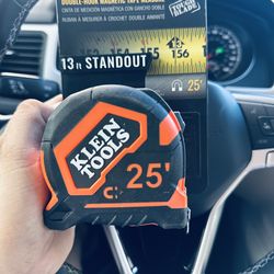 Klein tools 25’ magnetic tape measure.