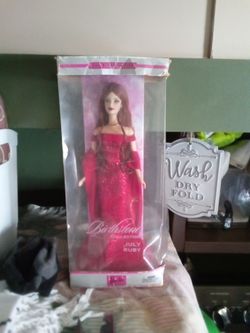 Barbie Birthstone Collection July Ruby Doll