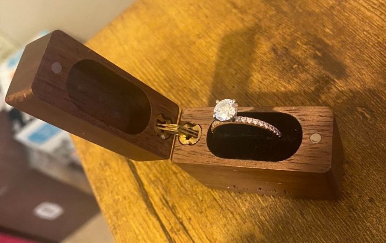 Rose Gold Engagement Ring