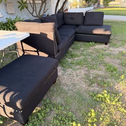 Black couches 