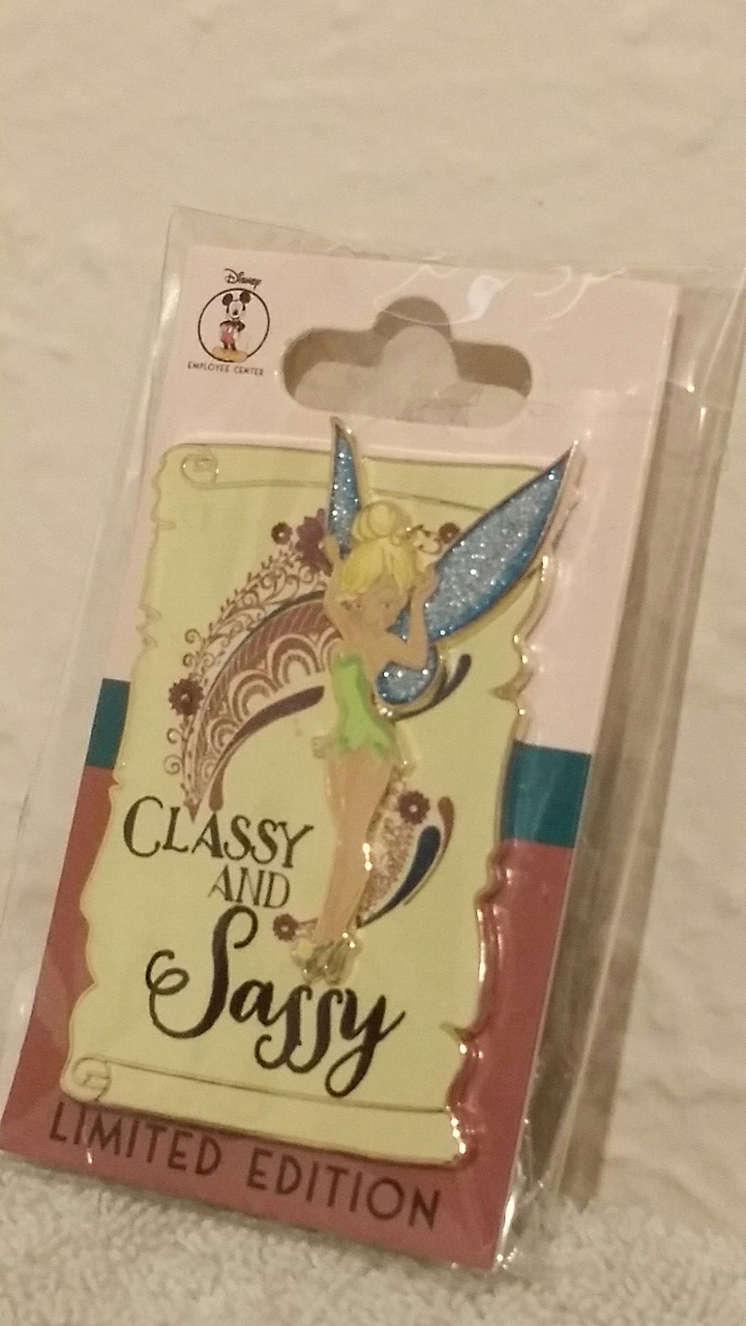 Disney pin Employee Center Tinker Bell LE