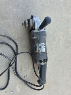 Corded Angle Grinder with Side Handle